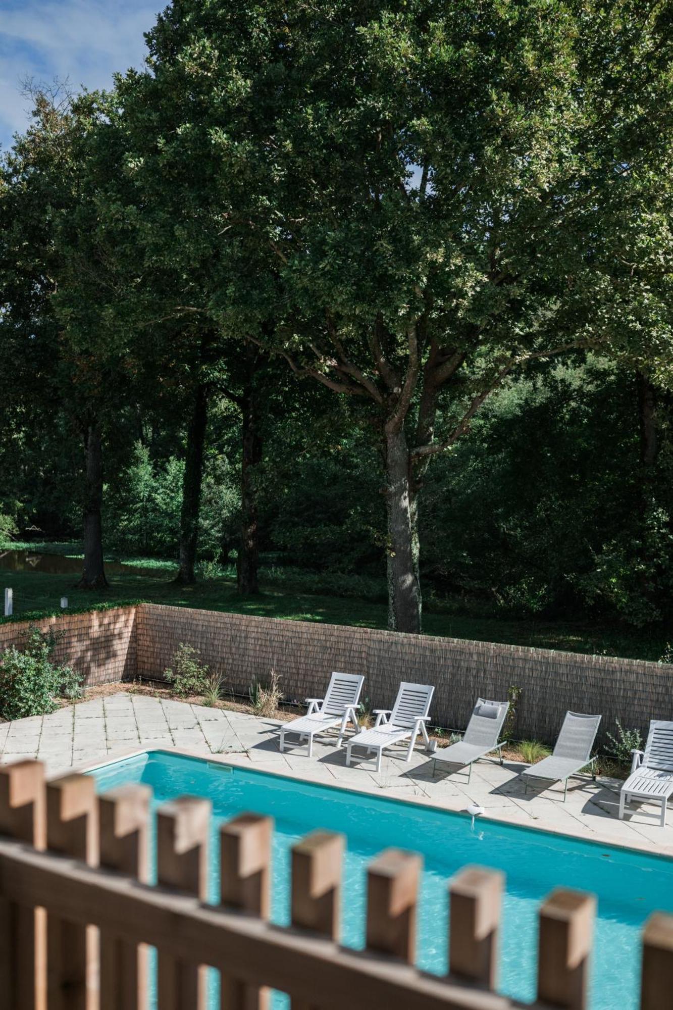 Maison Dharma A 5Km De La Plage Avec Sauna Mimizan-Plage Exteriér fotografie